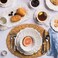 Juliska Jardins Du Monde Dinner Plate - Whitewash