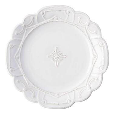 Juliska Jardins Du Monde Dinner Plate - Whitewash