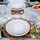 Juliska Le Panier Dessert/Salad Plate - Whitewash