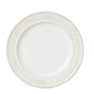Juliska Le Panier Dessert/Salad Plate - Whitewash