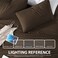 Cathay Home Full Sheet Set, Ultra- Soft Microfiber Bed Sheets, Brown