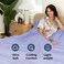 CGK Unlimited Full Flat Sheet - Single Top Flat Sheet Only - Soft &amp; Cooling - Lavender