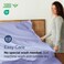 CGK Unlimited Full Flat Sheet - Single Top Flat Sheet Only - Soft &amp; Cooling - Lavender