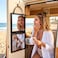 Colingmill Foldable Full Length Mirror Portable, Black, 24.6" L X 11.2" W