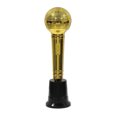 Beistle Microphone Award Party Accessory (1 Count) (1/Pkg)