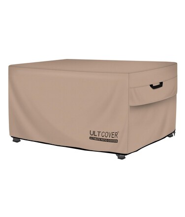 Ultcover Waterproof Rectangular Gas Fire Pit Table Cover 48X28 Inch