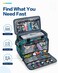 Homest Sewing Machine Carry Case, with Shoulder Strap and Front Pocket