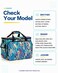 Homest Sewing Machine Carry Case, with Shoulder Strap and Front Pocket