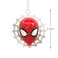 Hallmark Marvel Spider-Man Face on Web Christmas Ornament, Metal