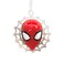 Hallmark Marvel Spider-Man Face on Web Christmas Ornament, Metal