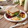Vplus Compostable Plates, 600 Pack 9 Inch 3 Compartment Plates, White