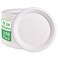 Vplus 150 Pack Compostable Bagasse Paper Plates 9 Inch, White