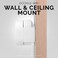 Brainwavz Screwless Wall &amp; Ceiling Mount for Google WIFI Home Mesh System Holder, No Tools Required, Easy to Install, No Mess, No Drilling, Strong Vhb Adheasive Mount, White by Brainwavz
