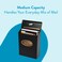 Architectural mailboxes Designer Locking Wall Mount Mailbox, Black, Medium