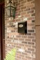 Architectural mailboxes Designer Locking Wall Mount Mailbox, Black, Medium