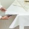 Benson Mills Vinyl Table Pad, (Off-White, 52" X 140" Rectangular)