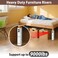 Fixirons 4 Pcs Carbon Steel Dorm Bed Risers Metal Bed Riser Tall Bed Riser