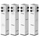 Fixirons 4 Pcs Carbon Steel Dorm Bed Risers Metal Bed Riser Tall Bed Riser