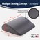 Optp Mulligan Seating Concept Gray, Usa-Made Standard Density Support