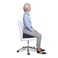 Optp Mulligan Seating Concept Gray, Usa-Made Standard Density Support