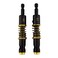 Flylin 2PCS 5MM 1/4" Self Centering Hinge Drill Bit Hex Shank Center Drill Bit Set