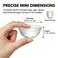 Sentop 10 Pack 1.5 Oz Glass Prep Bowls, Stackable Mini Glass Bowls for Condiments, Dips, Dessert, Spices, Snacks, Clear Small Serving Bowls for Kitchen Prep