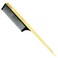 Combetter Bamboo Rat Tail Comb, Fine Tooth Comb for Sectioning, for Teasing&Braiding