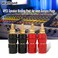 Walfront 4 Pcs Banana Socket Test Probe Audio Speaker Terminal Binding Post Banana Plug Jack Socket Adapter Connector 4MM Panel Mount Banana Socket Black and Red