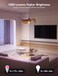 Govee LED Smart Light Bulbs, 1000LM Rgbww A19 75W E26 Base 8 Pack