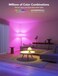 Govee LED Smart Light Bulbs, 1000LM Rgbww A19 75W E26 Base 8 Pack