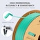 Elegoo Pla Plus 3D Printer Filament 1.75mm Black 2KG, Tougher & Stronger
