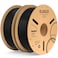 Elegoo Pla Plus 3D Printer Filament 1.75mm Black 2KG, Tougher & Stronger