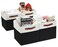 Decomomo Fabric Cube Storage Bins, Storage Baskets for Shelves 4 Pack