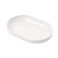 Umbra Step Soap Dish, Oval Bathroom Soap Holder, White