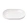 Umbra Step Soap Dish, Oval Bathroom Soap Holder, White