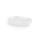 Umbra Step Soap Dish, Oval Bathroom Soap Holder, White
