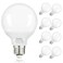 Brtstiun G25 LED Vanity Light Bulbs for Bathroom, Globe Bulb 40W Equivalent