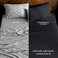 Bare Home Cooling Performance Jersey Knit Stretch Sheet Set (Queen, Grey)