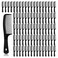Terdey Disposable Combs in Bulk Widen Combs Hair Combs Black (8 in, Count, 30)