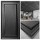 Art3d 3D Decorative Drop Ceiling Tiles, 24 X 48 in, 12-Pack, Black