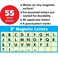 Teacher Created Resources Marquee Bold Block 3" Magnetic Letters