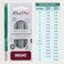KnitPro Dreamz Interchangeable Circular Needles 4" (10CM) Us Size 4 (3.5mm)