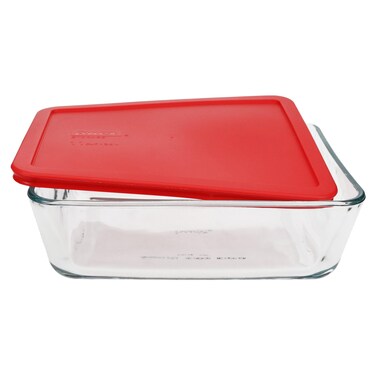 Pyrex Simply Store 11-CUP Rectangular Glass Food Storage Dish