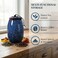 Angoily Tea Canister, Ceramic Kiln Spice Jar with Airtight Lid