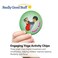 Really Good Stuff Yoga Chips for Kids, 24-Pack