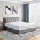 Cathay Home King Fitted Sheet Only, 21" Deep Pocket, White
