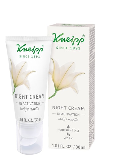 Kneipp 24 Hour Night Face Moisturizer Cream, 1.01 Fl Oz