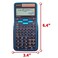 Sharp El-W535Tgbbl Scientific Calculator with Writeview 4 Line Display, Black, Blue
