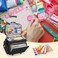 Trunab Rolling Scrapbook Tote with File Pocket & Trolley, Craft Organizer