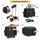 Trunab Rolling Scrapbook Tote with File Pocket & Trolley, Craft Organizer